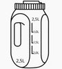 2,5l Tank icon